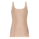 Ten Cate Secrets dameshemd 31614 in lichtblauw, mouwloos met brede bandjes en een ronde hals. - Jambelles