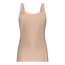 Ten Cate Secrets dameshemd 31614 in lichtblauw, mouwloos met brede bandjes en een ronde hals. - Jambelles