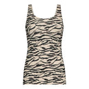 Ten Cate Secrets dameshemd 31614 in lichtblauw, mouwloos met brede bandjes en een ronde hals. - Jambelles
