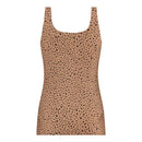 Ten Cate Secrets dameshemd 31614 in lichtblauw, mouwloos met brede bandjes en een ronde hals. - Jambelles
