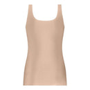 Ten Cate Secrets dameshemd 31614 in lichtblauw, mouwloos met brede bandjes en een ronde hals. - Jambelles