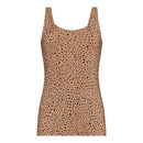 Ten Cate Secrets dameshemd 31614 in lichtblauw, mouwloos met brede bandjes en een ronde hals. - Jambelles