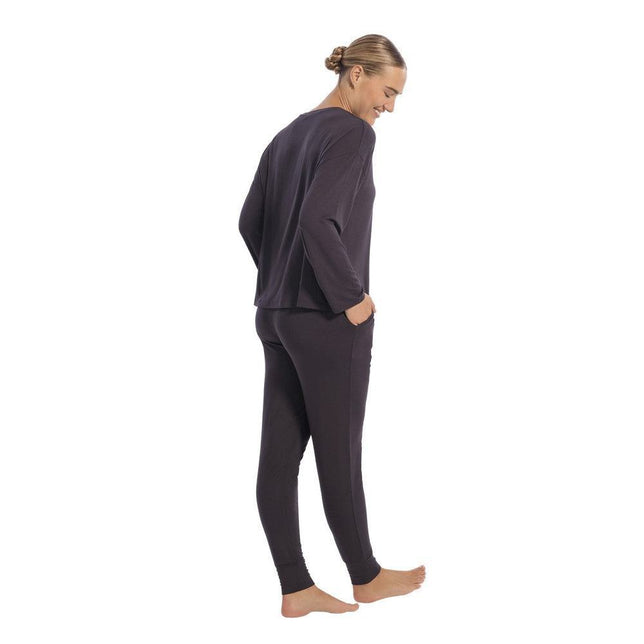 Ten Cate Dames Pyjama Set Long Sleeve Round Neck 60491 - Jambelles