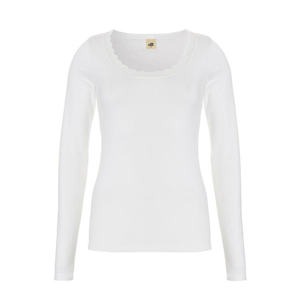 Ten Cate Dames Thermo Shirt LS round neck lace 60381 - Jambelles