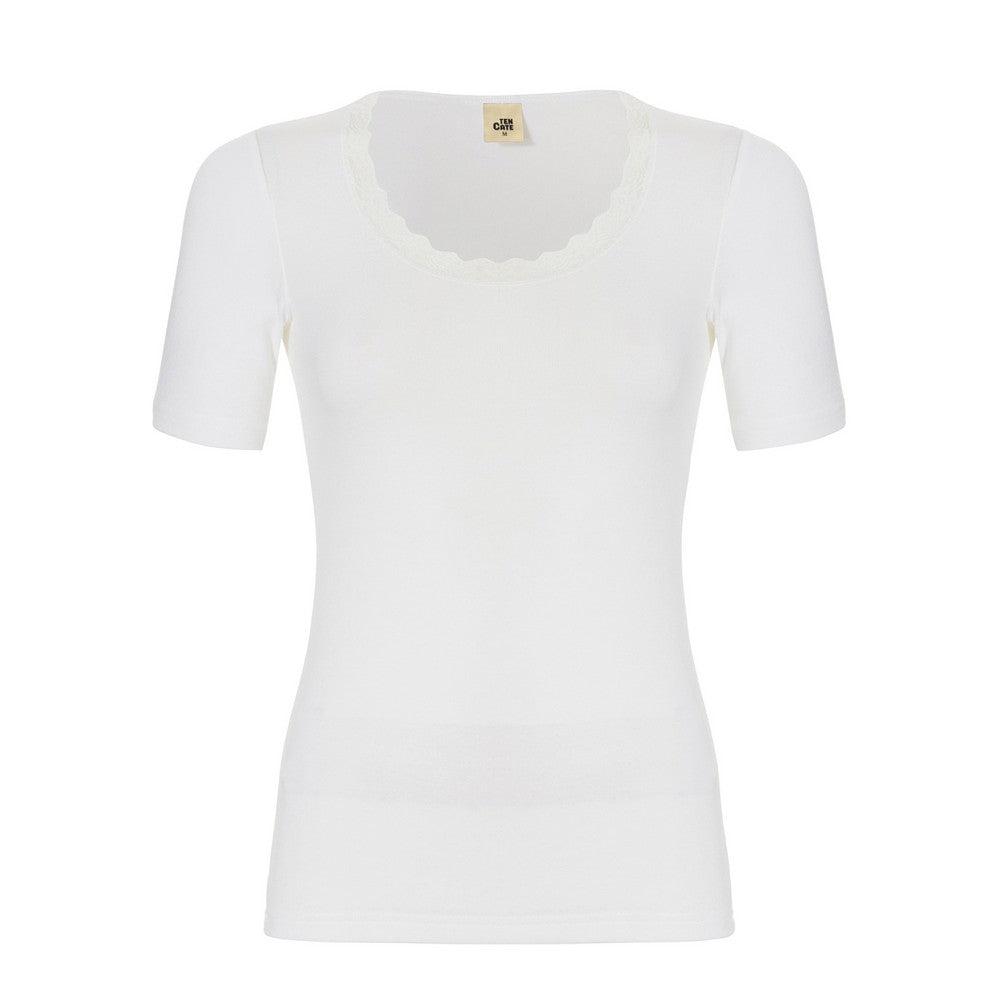 Ten Cate Dames Thermo T-shirt round neck lace 60380 - Jambelles
