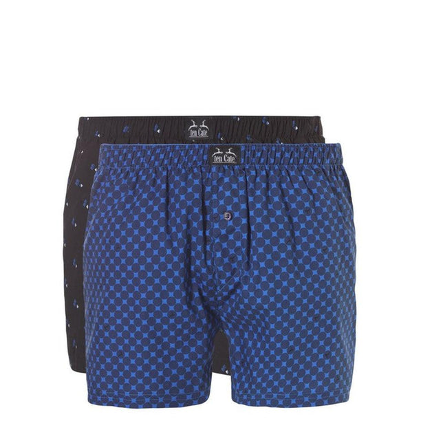 Ten Cate Heren Boxer Woven boxer 2 pack 30668 - Jambelles