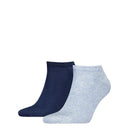 Tommy Hilfiger Heren Sneakersokken Men Sneaker 2-Pack 342023001 - Jambelles