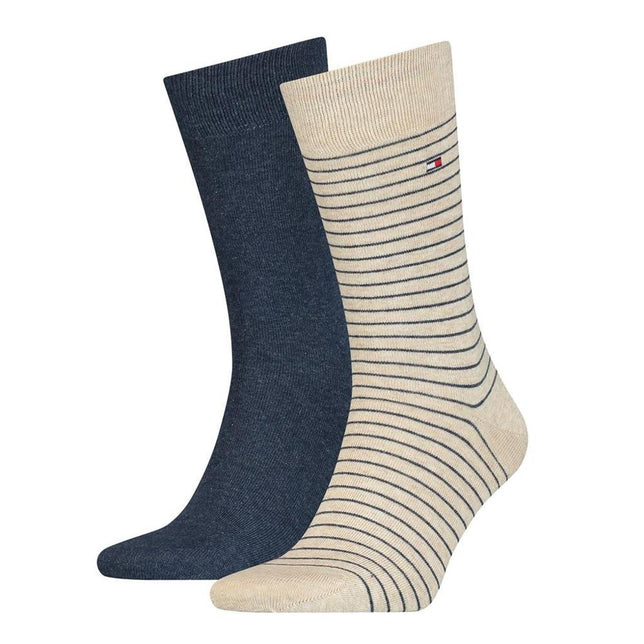 Tommy Hilfiger Heren Sokken Men Small Stripe Sock 2P 100001496 - Jambelles