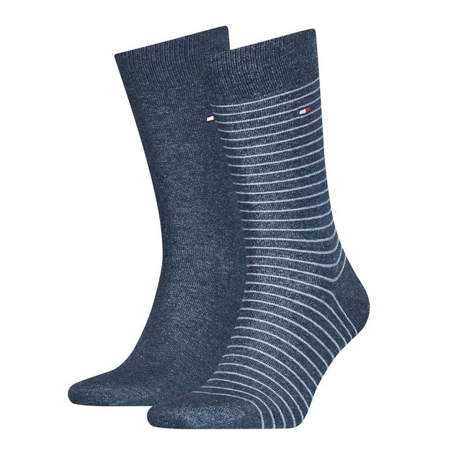 Tommy Hilfiger Heren Sokken Men Small Stripe Sock 2P 100001496 - Jambelles