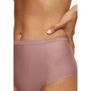 Triumph Shape Smart Maxi damesslip 10209655 in oudroze, met hoge taille en glad, naadloos ontwerp. - Jambelles