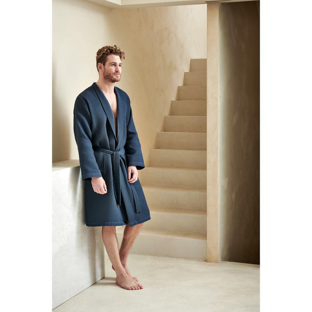 Vandyck Dames &amp; Heren Bathrobe Biarritz BAGE22104 - Jambelles