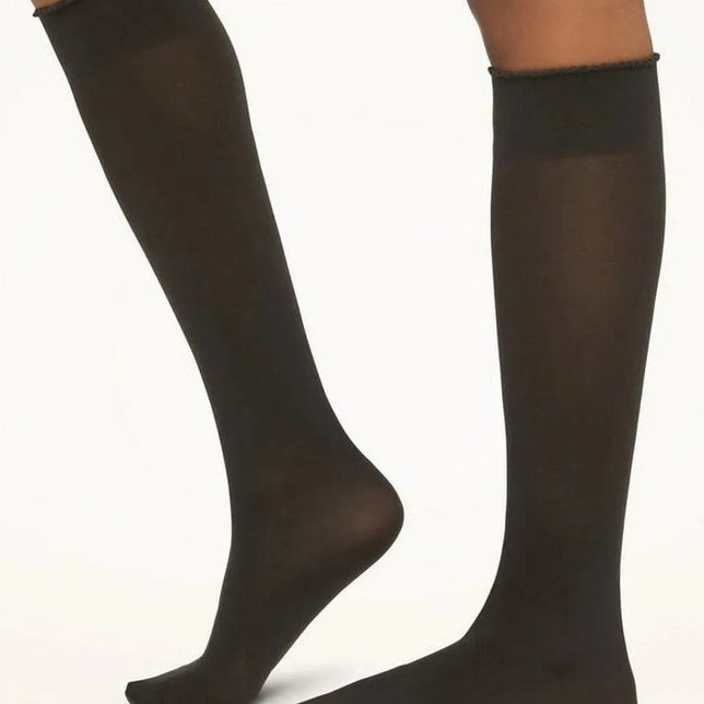 Wolford Dames Kniekousen Velvet De Luxe 50 Knee-Highs 30923 - Jambelles