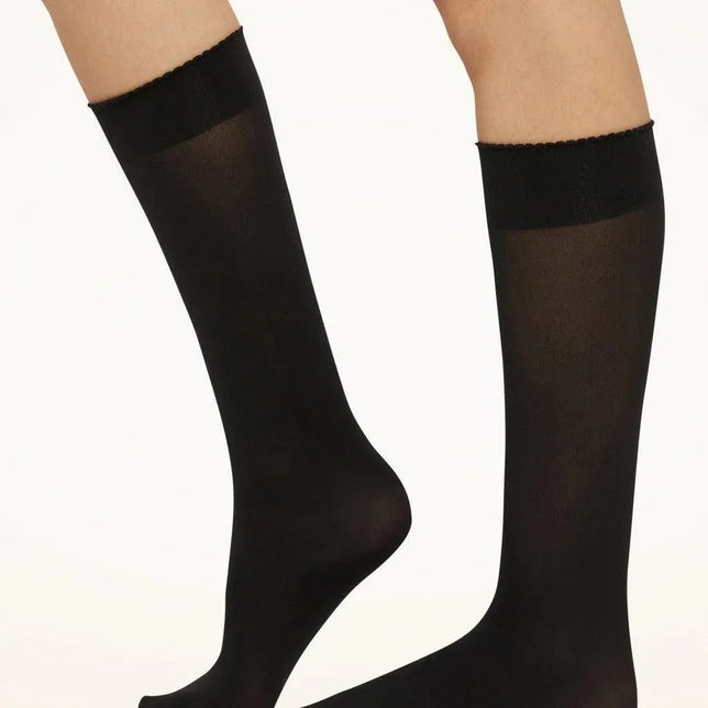 Wolford Dames Kniekousen Velvet De Luxe 50 Knee-Highs 30923 - Jambelles