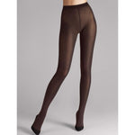 Wolford Dames Panty Cotton Velvet Tights 11130 - Jambelles