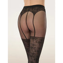 Wolford Dames Panty Floral Pattern Tight 17670 - Jambelles