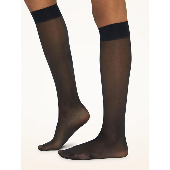 Wolford Dames Panty Kniekousen Satin Touch Knee-High 31206 - Jambelles