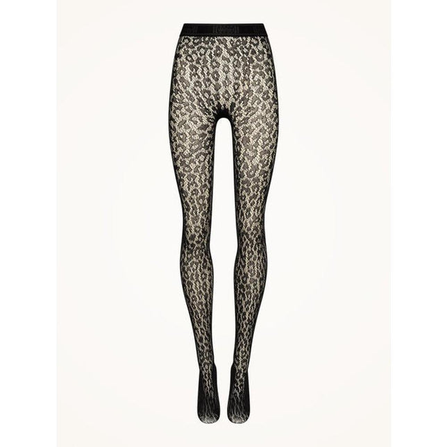 Wolford Dames Panty Leo Lace Tigths 19100 - Jambelles