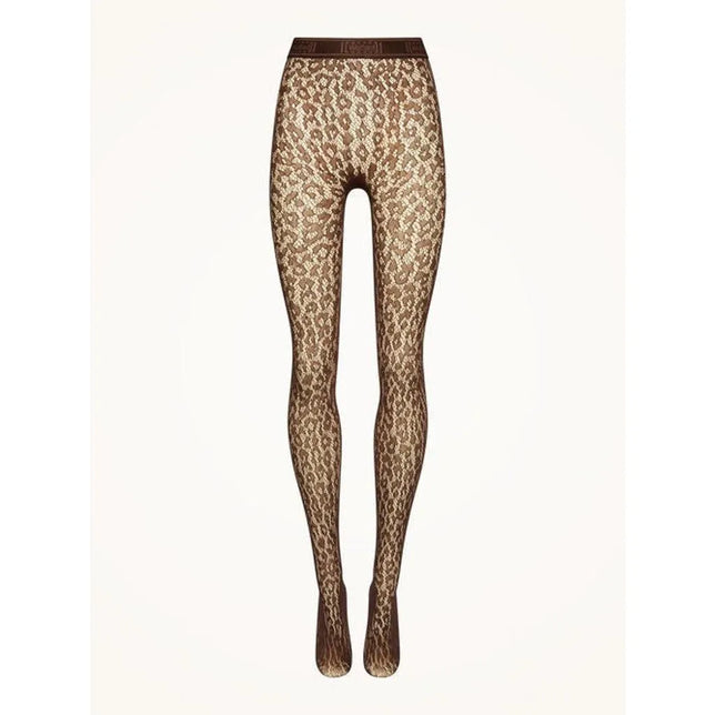 Wolford Dames Panty Leo Lace Tigths 19100 - Jambelles