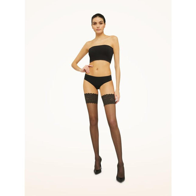 Wolford Dames Stay-up Kousen Satin Touch 20 Stay-Up 21223 - Jambelles