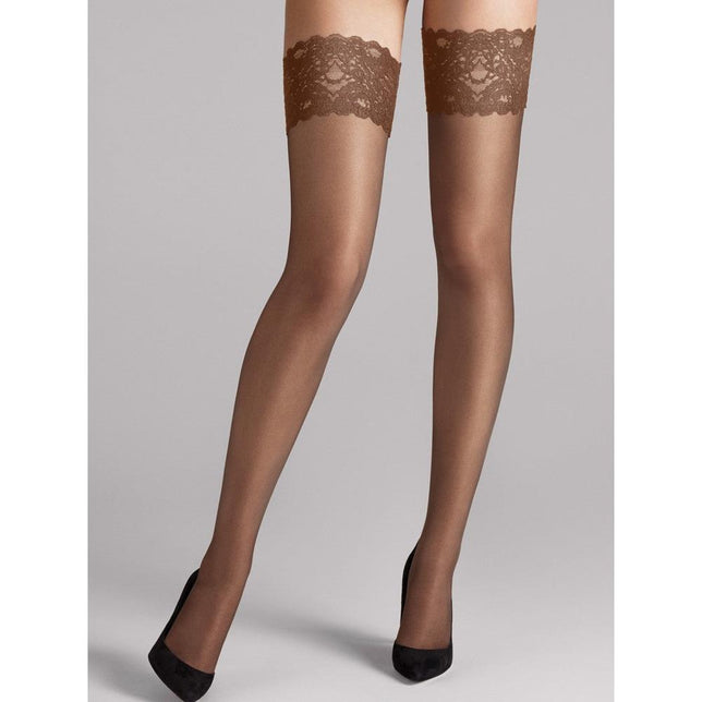 Wolford Dames Stay-up Kousen Satin Touch 20 Stay-Up 21223 - Jambelles