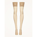 Wolford Dames Stay-up Kousen Satin Touch 20 Stay-Up 21223 - Jambelles