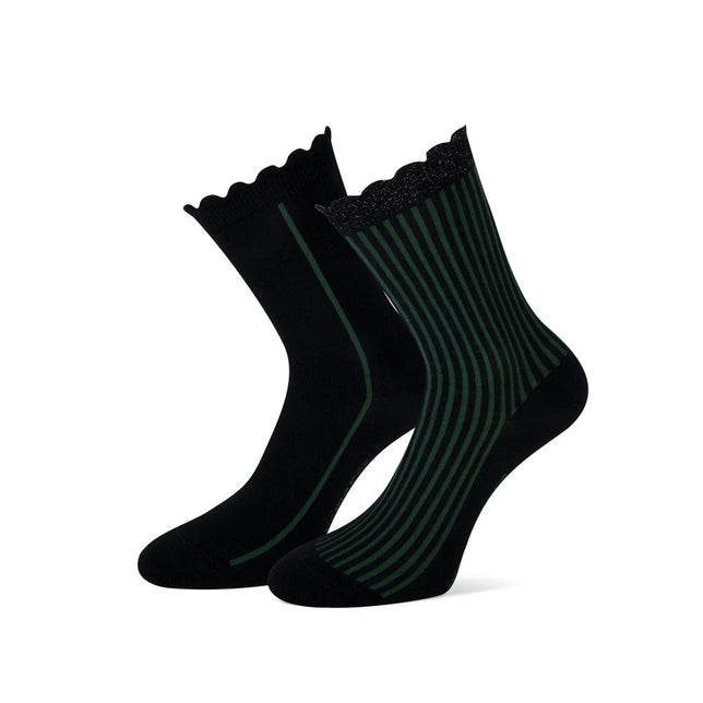 Xpooos Dames Sokken Amy Cotton Socks 2P 81985 - Jambelles