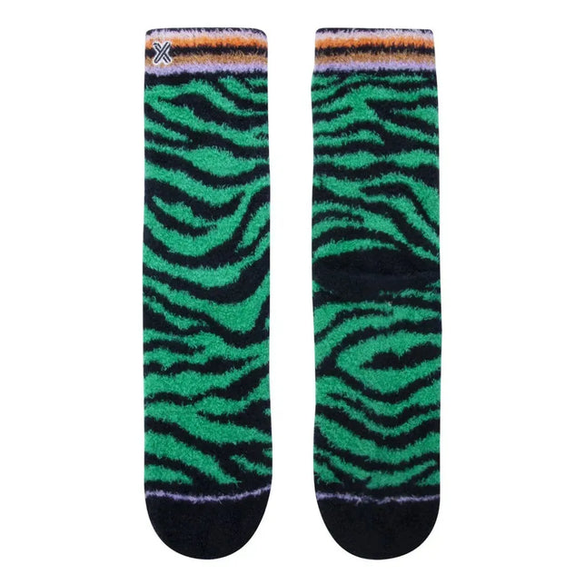 Chenille Zebra Sock 70180
