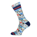 Xpooos Heren Sokken AFNF Ski Cities 63039 - Jambelles