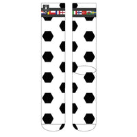 Xpooos Heren Sokken Euro Football Socks 60219 - Jambelles