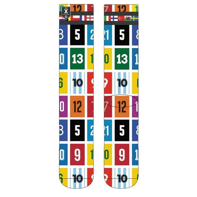 Xpooos Heren Sokken Euro Shirts Socks 60218 - Jambelles
