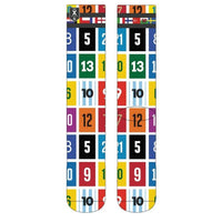 Xpooos Heren Sokken Euro Shirts Socks 60218 - Jambelles