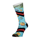 Xpooos Heren Sokken Floating Pug 60254 - Jambelles