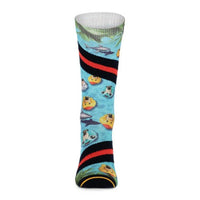 Xpooos Heren Sokken Floating Pug 60254 - Jambelles