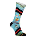 Xpooos Heren Sokken Floating Pug 60254 - Jambelles
