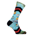 Xpooos Heren Sokken Floating Pug 60254 - Jambelles