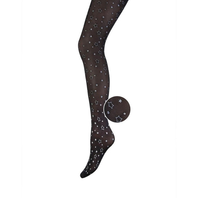 Kinderpanty YM Lurex Sterretjes 35000