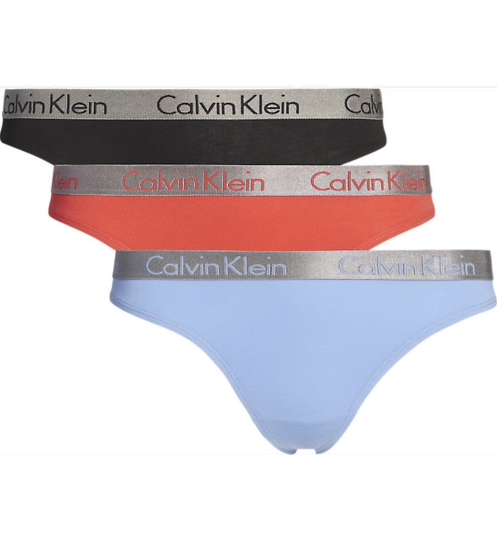 Bikini 3-Pack ### 3589E - Jambelles Calvin Klein S / Pinnacle/Fire Lily/Bl