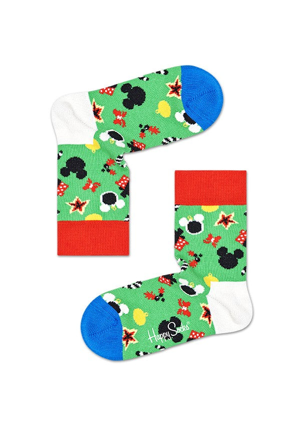 Kids Disney Treemendous Sock KDNY01-7000 - Jambelles Happy Socks 2-3 Y / Groen