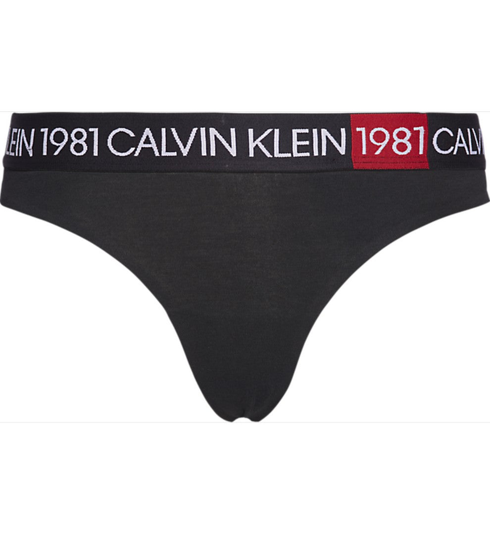 Thong 000QF5448E - Jambelles Calvin Klein XS / Black