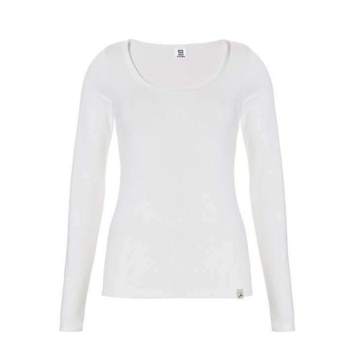 Women Thermal Basic Shirt LS 30241 - Jambelles Ten Cate S / Snow White